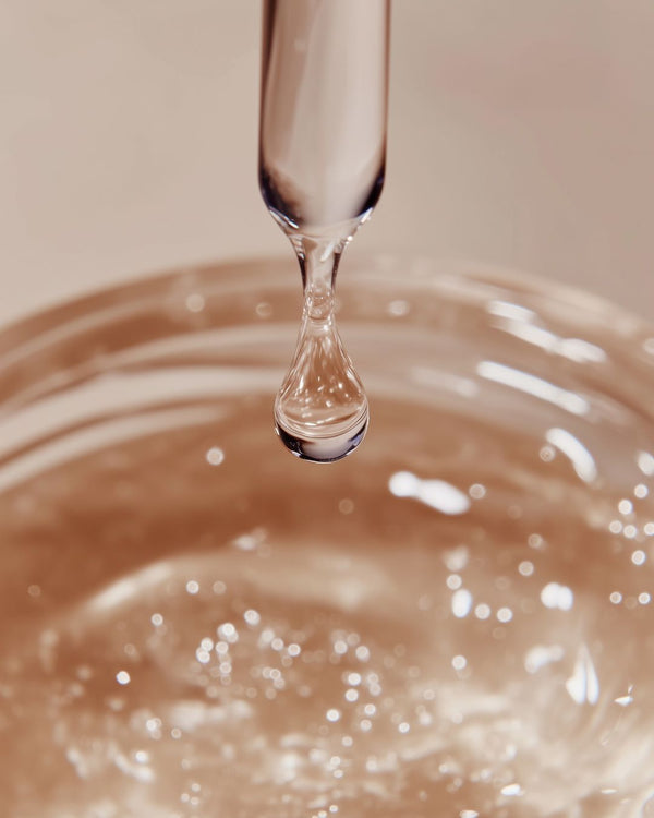 Oil dropping from dropper