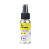 Raw Elements SPF 50 Face + Body mineral sunscreen spray bottle