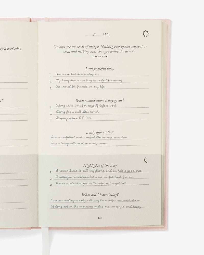 The Five Minute Journal - Blush Pink