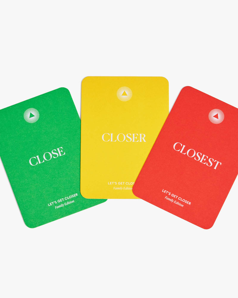 Get Closer Conversation Game: Family - Family