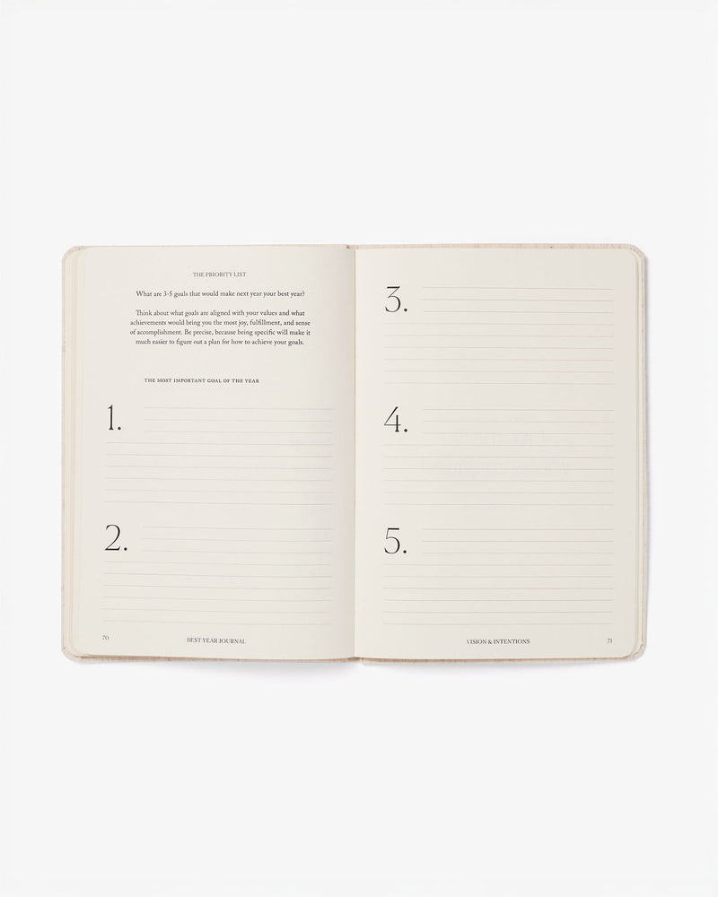 Best Year Journal Essential - Blue