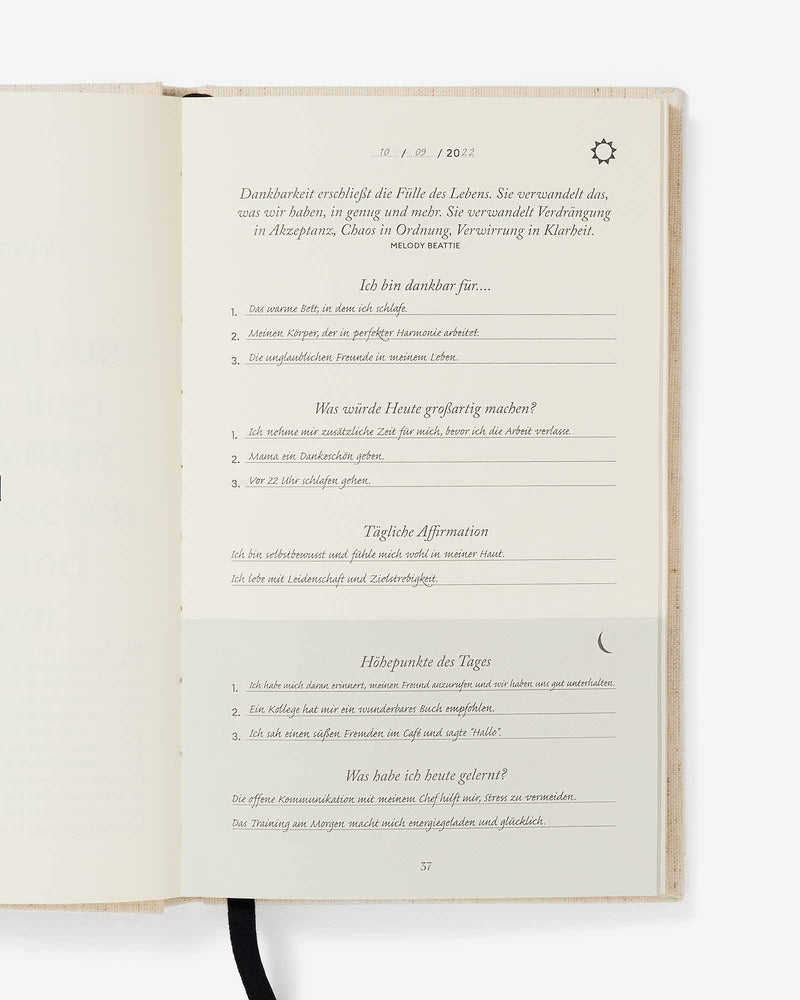 Das Fünf Minuten Journal (German Five Minute Journal)