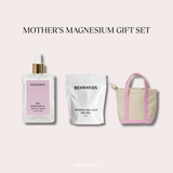 Relaxation gift set for mom with Behrhaus magnesium oil and magnesium bath soak
