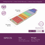 Rainbow Chakra Series | PEMF Far Infrared Heating Mats