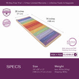 Rainbow Chakra Series | PEMF Far Infrared Heating Mats