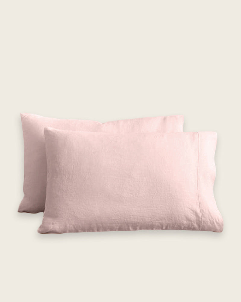 Stonewashed Linen Pillowcases