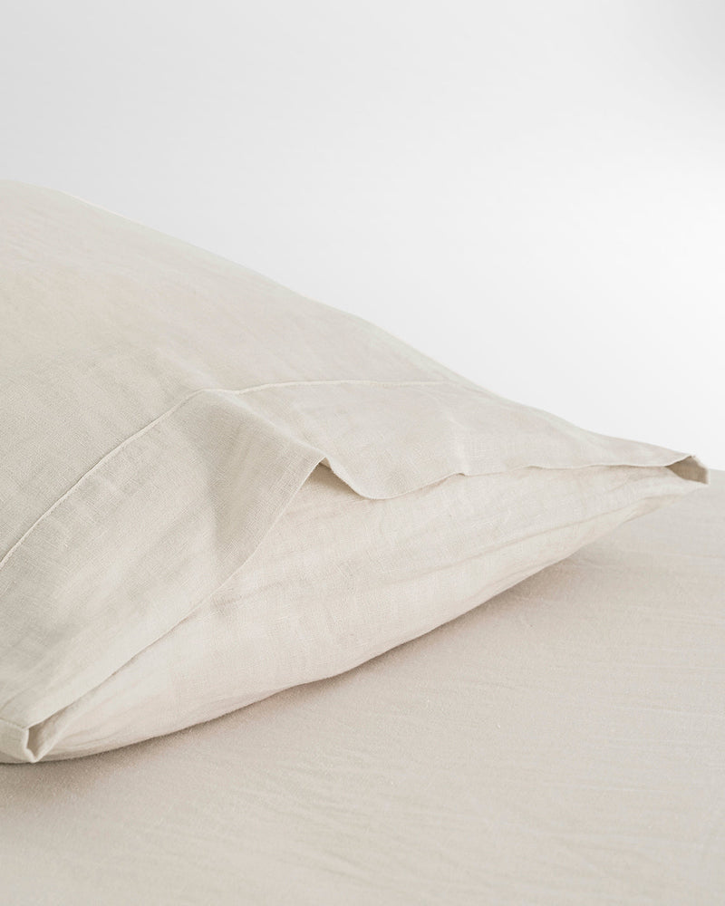 Stonewashed Linen Pillowcases