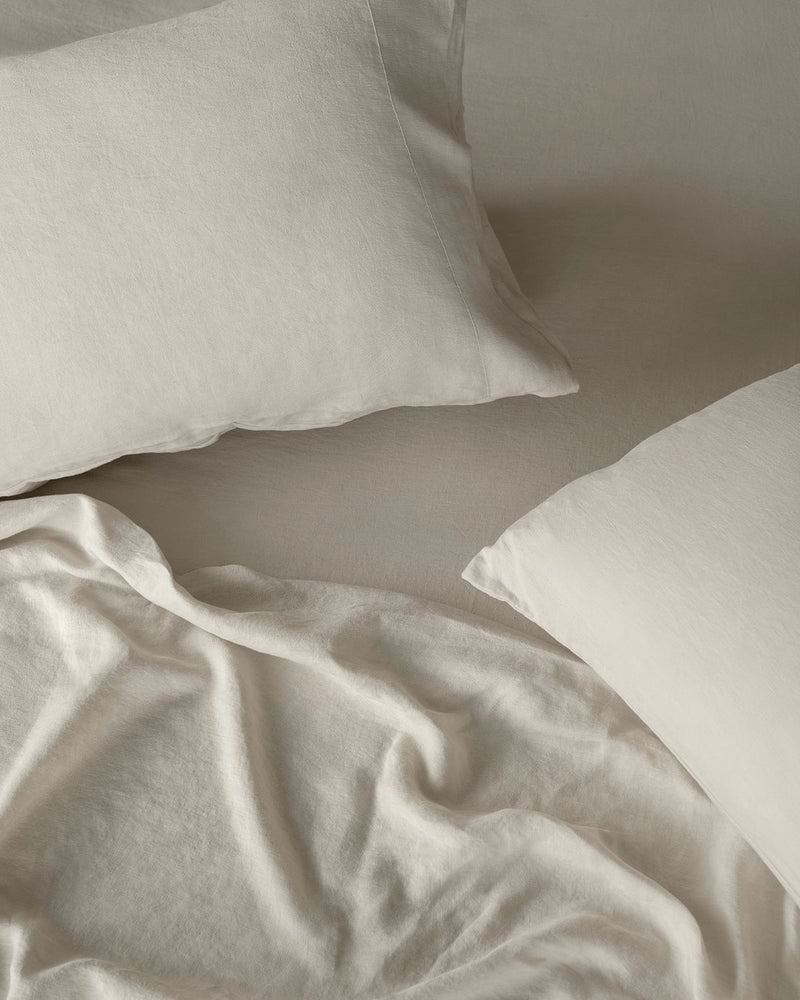 Stonewashed Linen Pillowcases