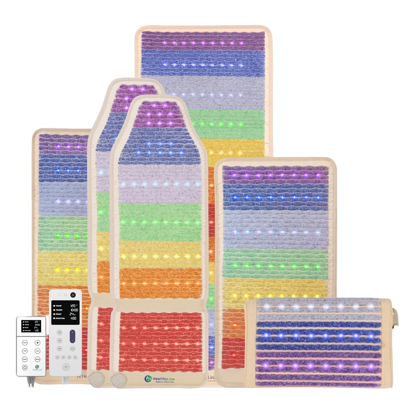 Rainbow Chakra Series | PEMF Far Infrared Heating Mats