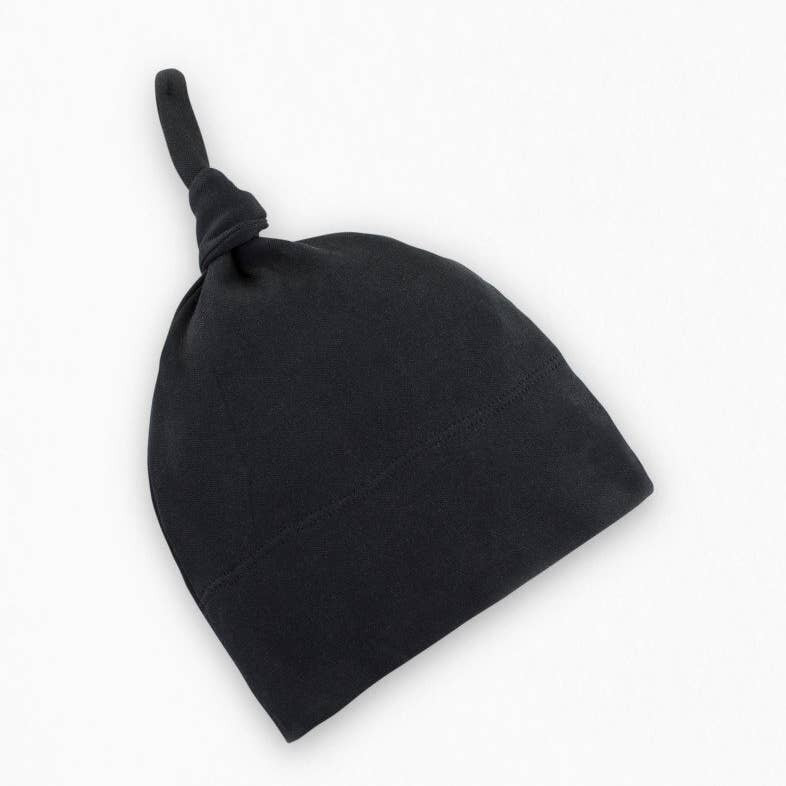 Colored Organics Classic Knotted Hat - Black